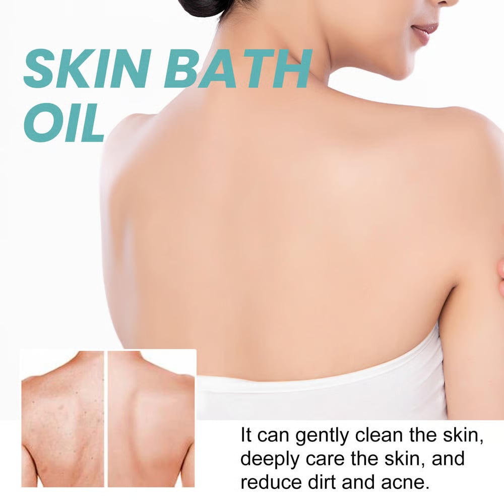 💧Indulge in Pure Luxury ✨ Ultra-Hydrating Bath & Shower Oil - For Silky Smooth Skin & Natural Mosquito Protection!
