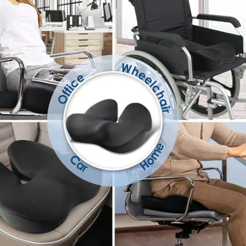 Ergonomic Memory Foam Seat Cushion
