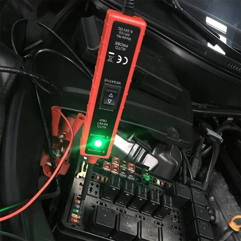 🎁Car Electric Circuit Tester, 6-24V DC Automotive Multifunctional Drive Test Pen, Car Short Circuit/Open Circuit/Leakage Detection Tool