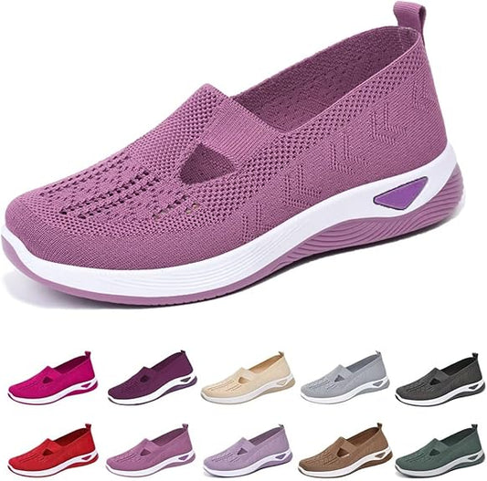 🔥On This Week Sale Off 60%🔥Women's Orthopedic Corrector Walking Sneakers, Comfortable Working Shoes