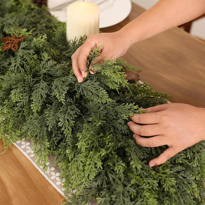 🎄6 FT Artificial Cedar Garland