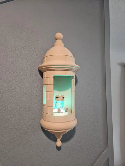 Puerto Rican Garita Wall Coqui Lamp