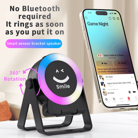 🔥4 IN 1 Wireless Induction Audio Bluetooth Speaker